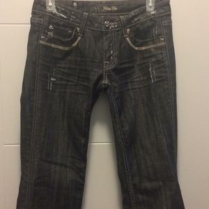 Miss me black jeans size 27